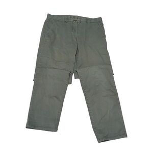 Gap broken in straight khakis in baby tweed